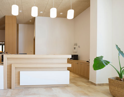 Nordzco Joinery 9 Reception Counters